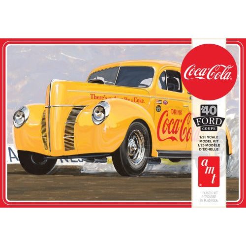 AMT 1940 FORD COUPE COCA-COLA 1/25 SCALE MODEL KIT