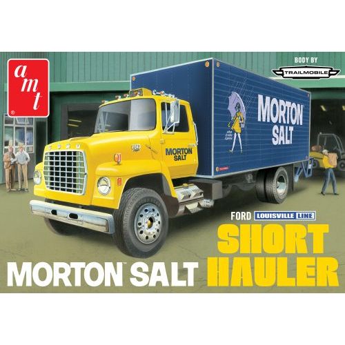 AMT Ford Louisville Short Hauler Morton Salt 1/25 Scale Model Kit