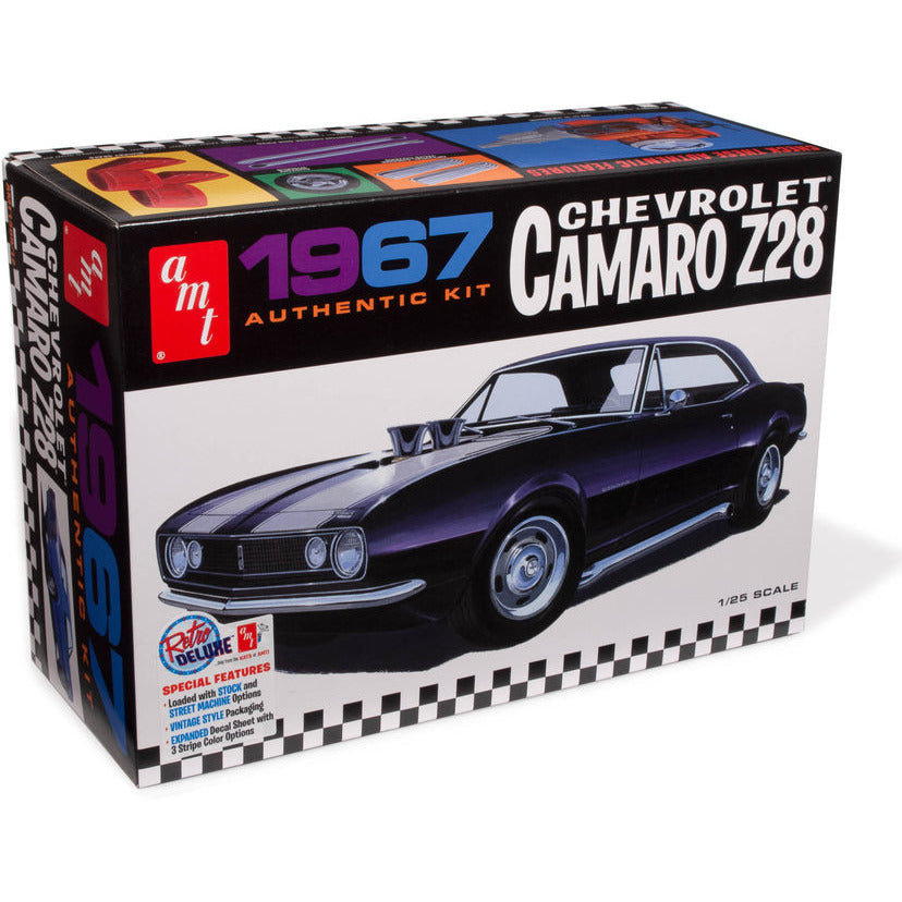 AMT 1967 Chevy Camaro Z28 1/25 Scale Model Kit