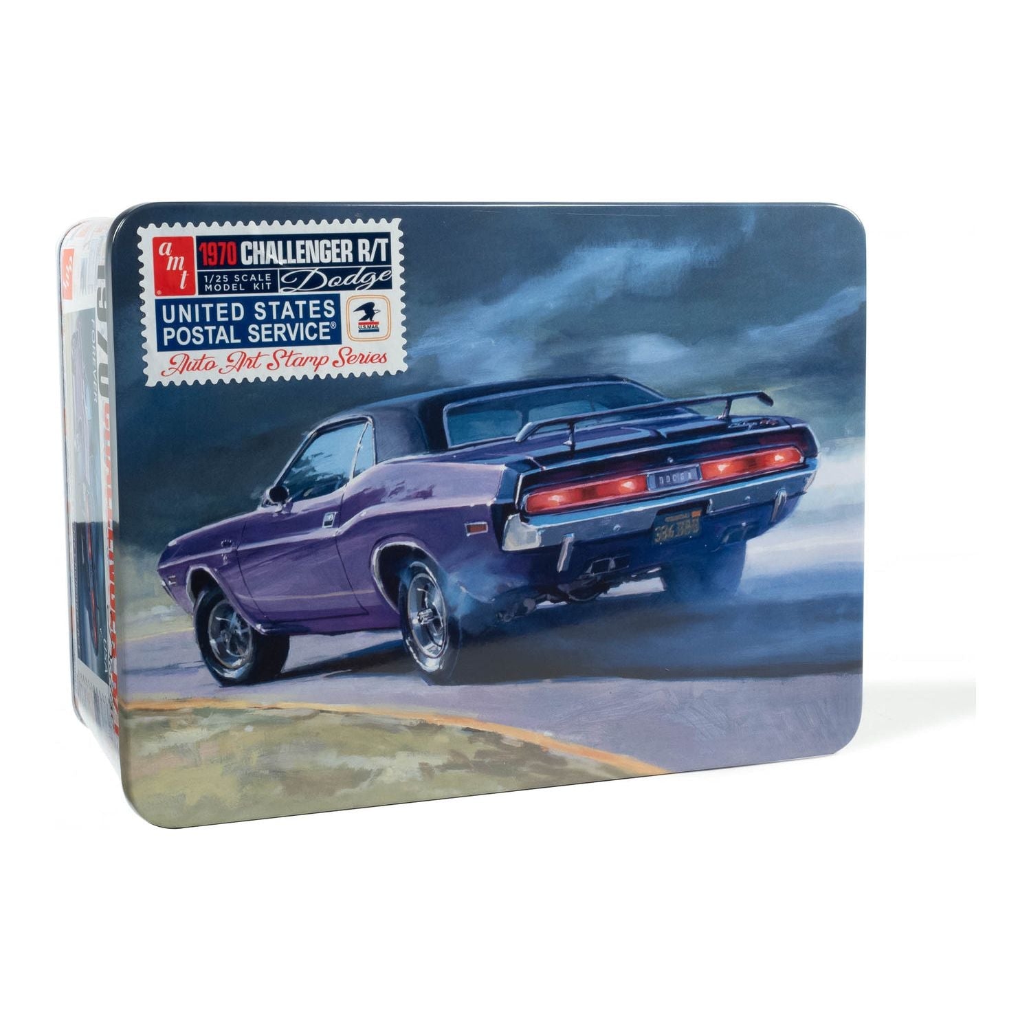 AMT 1970 Dodge Challenger USPS (TIN) 1/25 Scale Model Kit