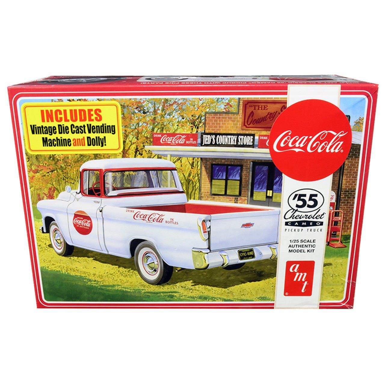 AMT 1/25 1955 Chevy Cameo Pickup (Coca-Cola)