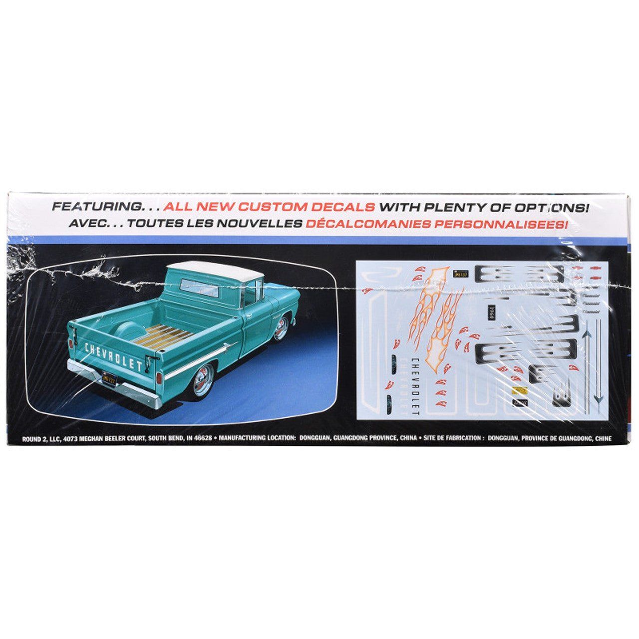AMT 1/25 1960 Chevy Apache Pickup Street Machine Model Kit