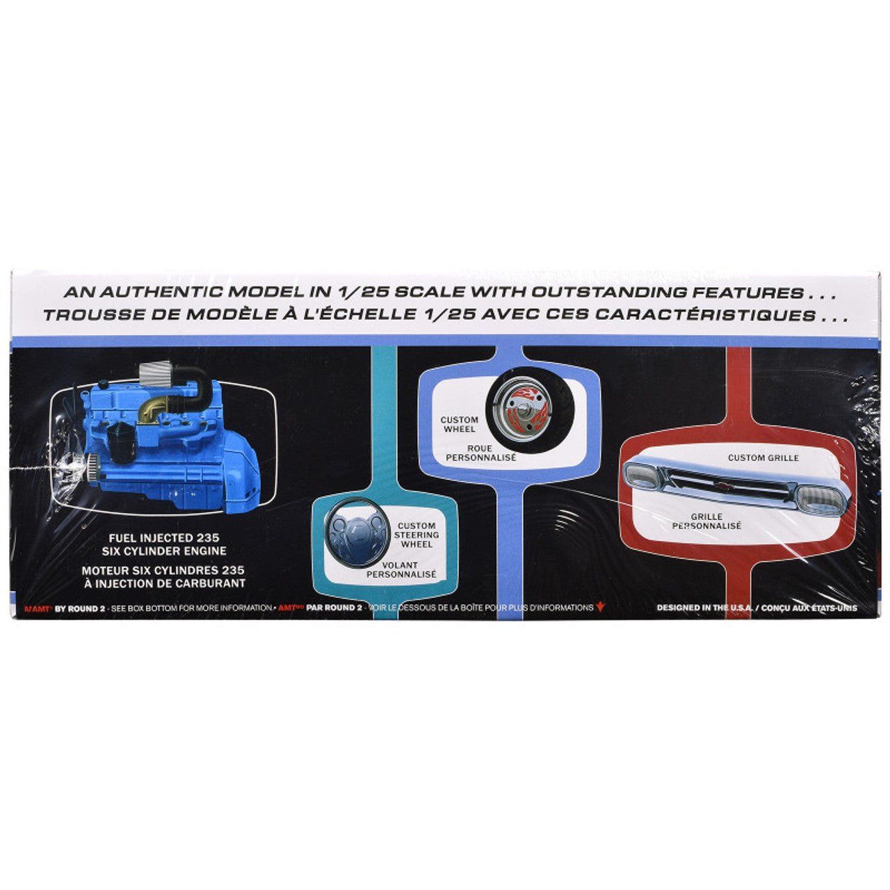AMT 1/25 1960 Chevy Apache Pickup Street Machine Model Kit