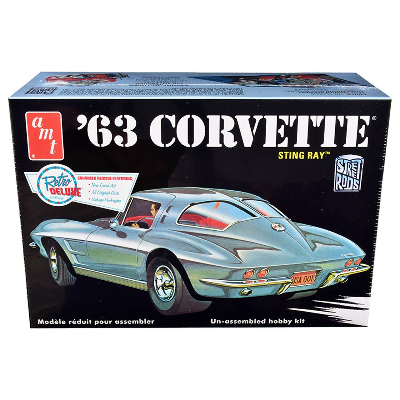 AMT 1/25 1963 Chevy Corvette