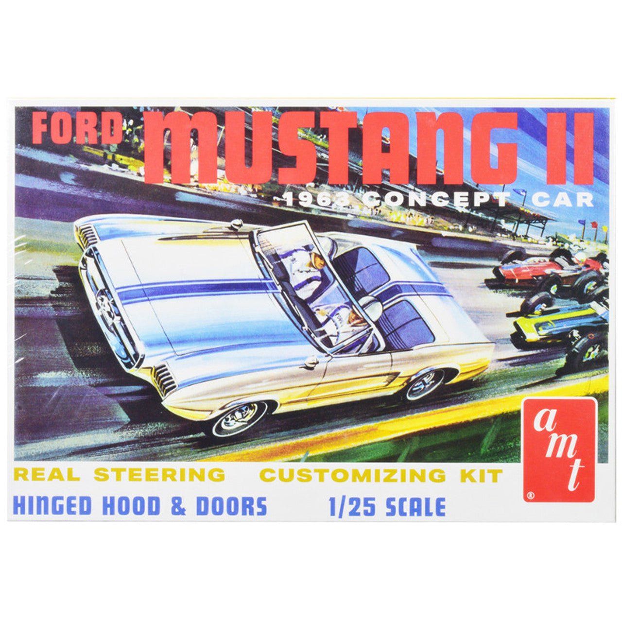 AMT 1/25 1963 Ford Mustang II Concept Car AMT1369