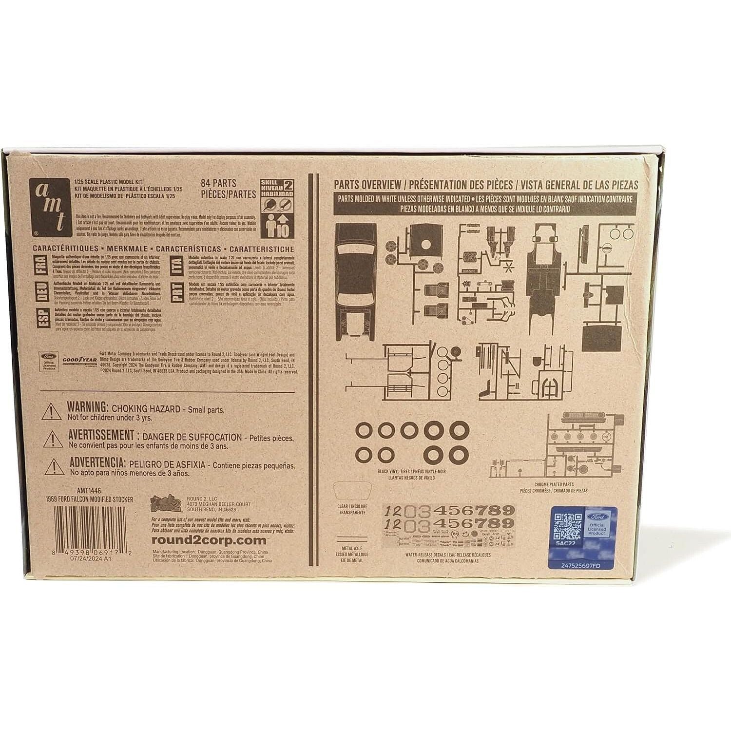 AMT 1/25 1969 Ford Falcon Modified Stocker Model Kit