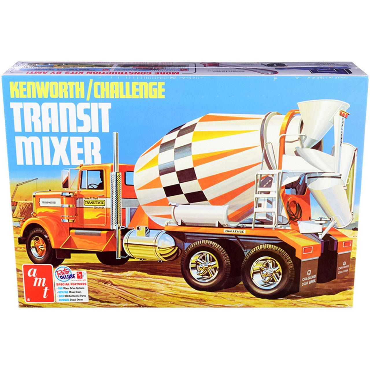 AMT 1/25 Kenworth/ Challenge Transit Mixer