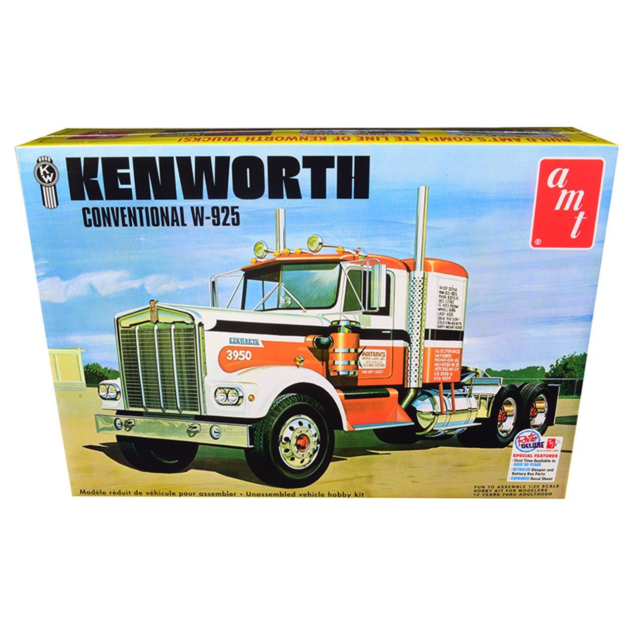 AMT 1/25 Kenworth W925 Conventional