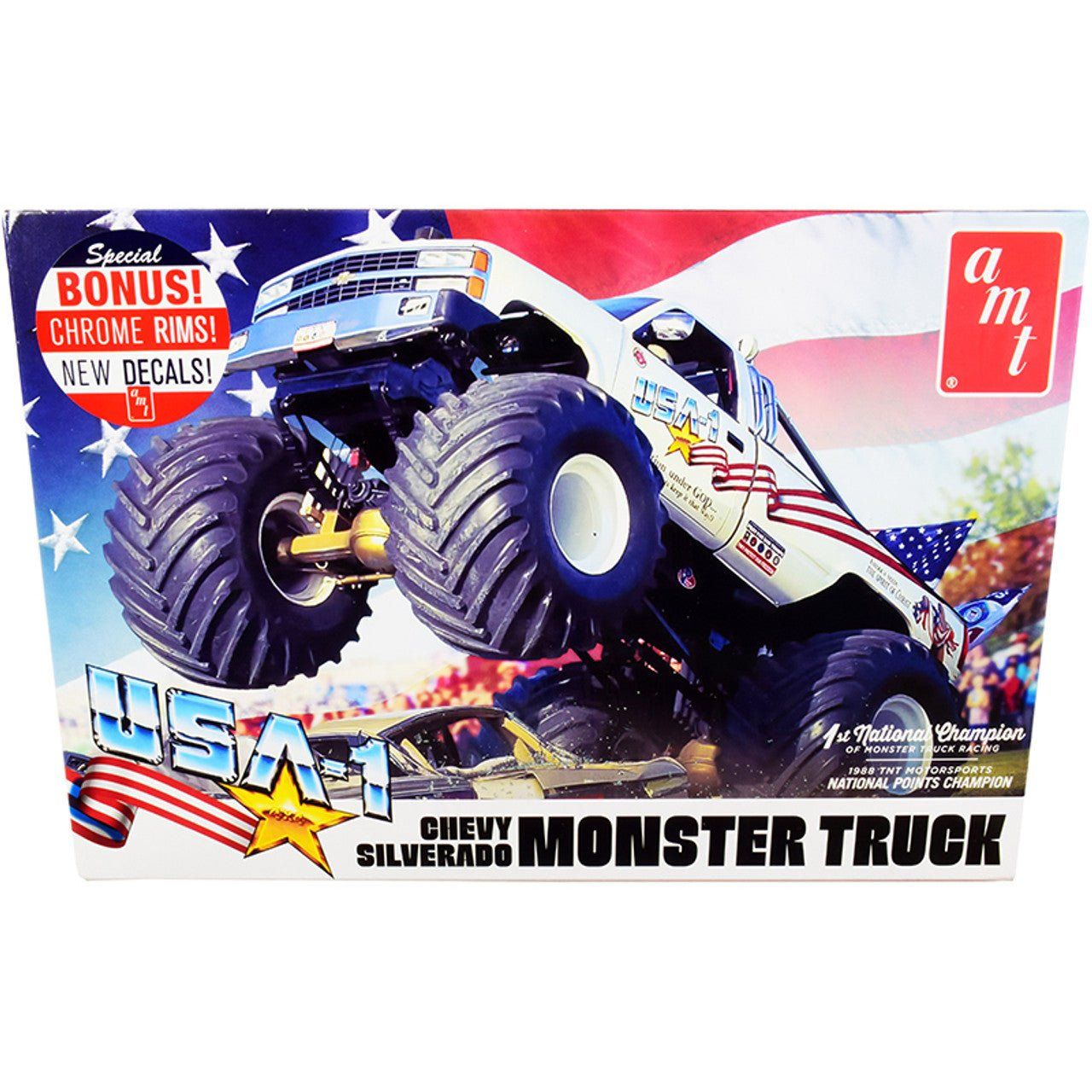 AMT 1/25 USA-1 Chevy Silverado Monster Truck