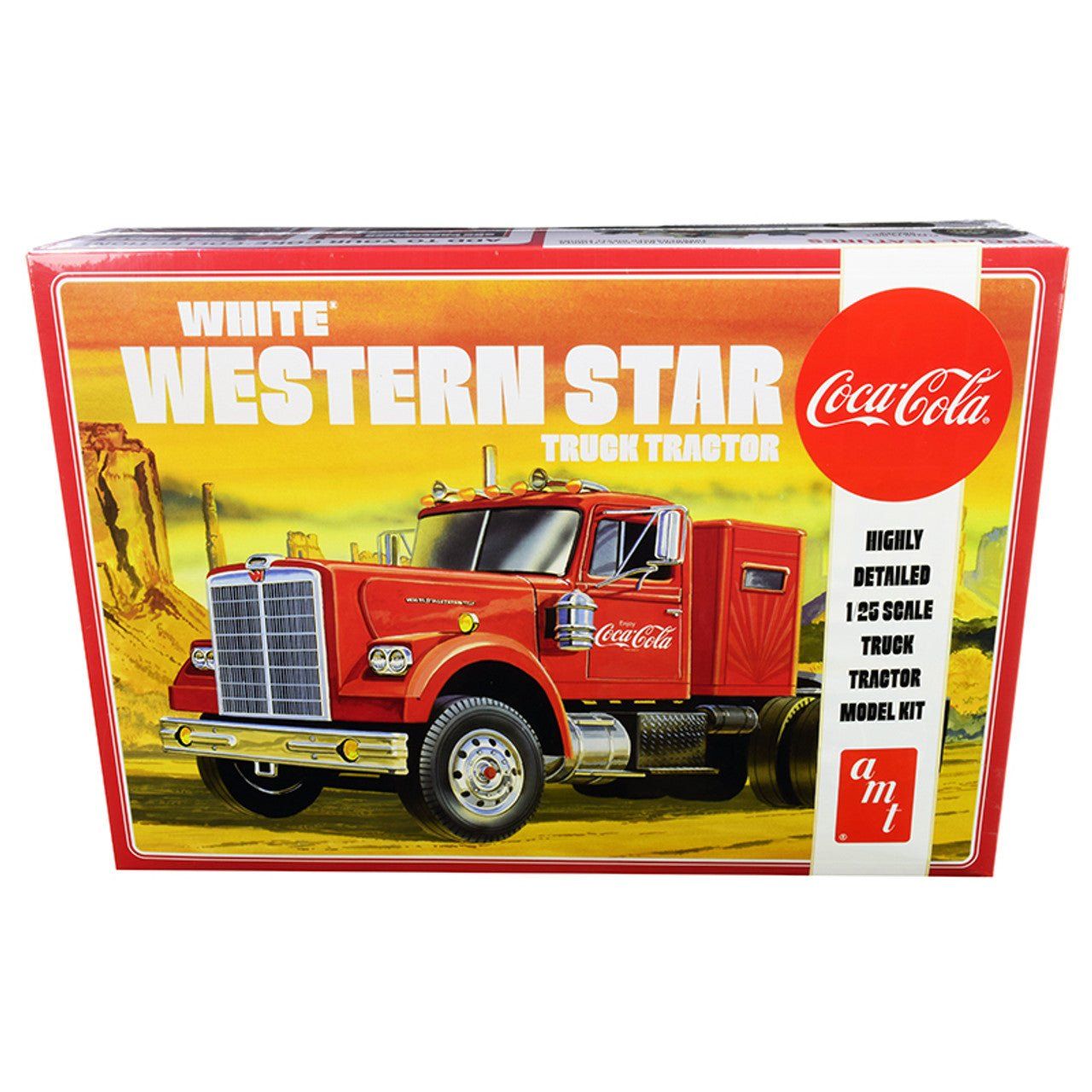 AMT 1/25 White Western Star Semi Tractor
