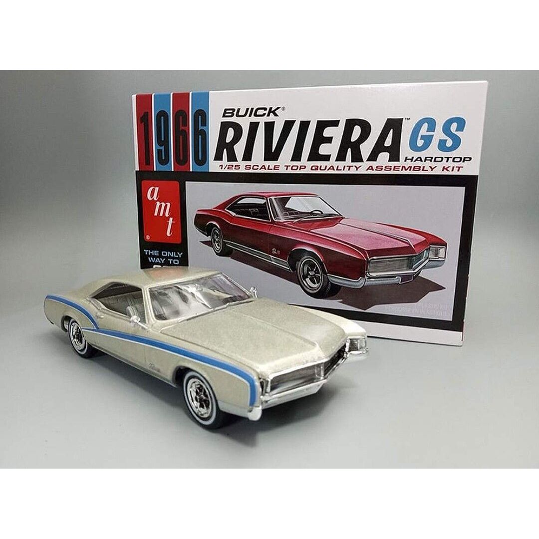AMT 1439 1966 Buick Riviera GS Skill 2