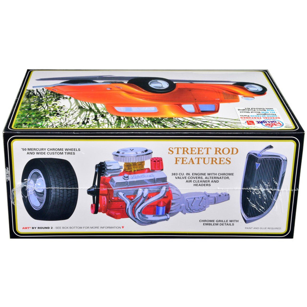 AMT 1934 Ford 5-Window Coupe Street Rod 1/25 Scale Model Kit