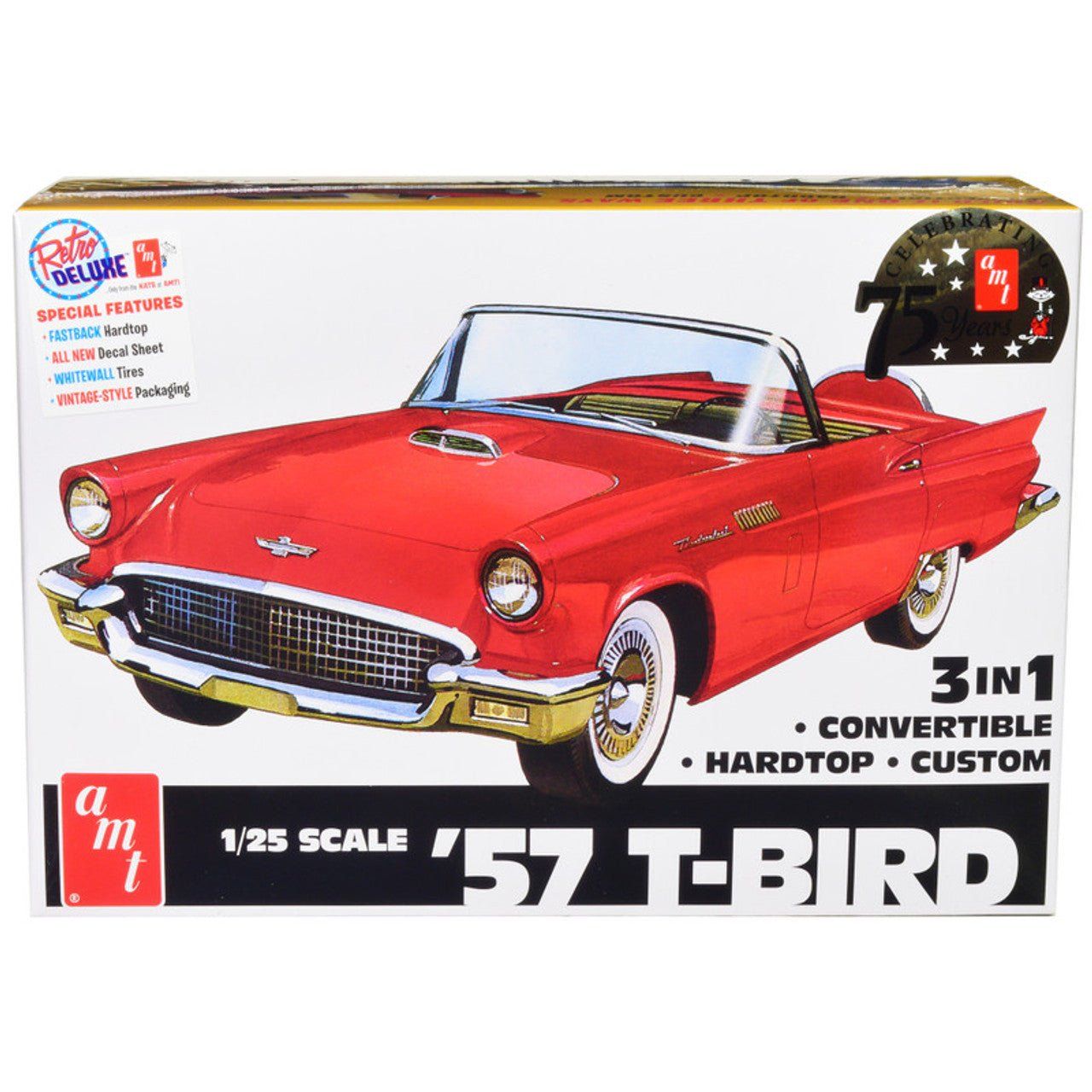 AMT 1957 Ford Thunderbird 1/25 Scale Model Kit