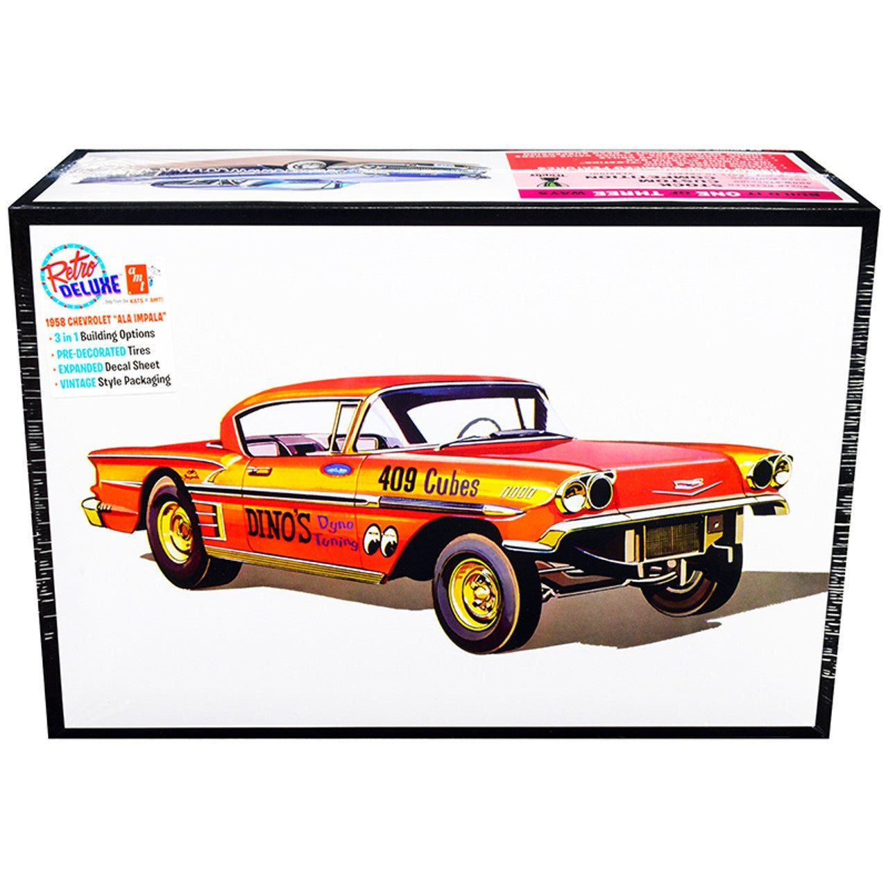 AMT 1958 Chevy Impala Hardtop "Ala Impala" 1/25 Scale Model Kit