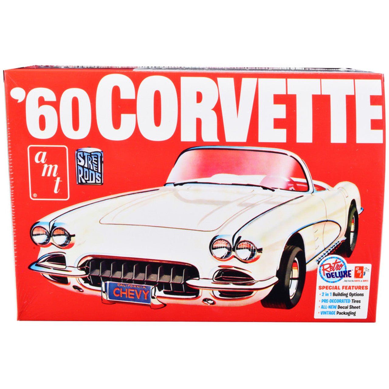 AMT 1960 Chevrolet Corvette 1/25 Scale Model Kit
