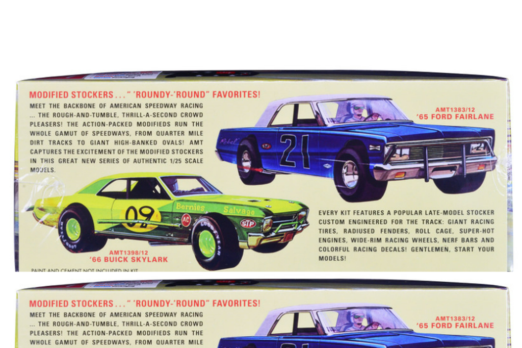 AMT 1964 Ford Galaxie Modified Stocker 1/25 Scale Model Kit