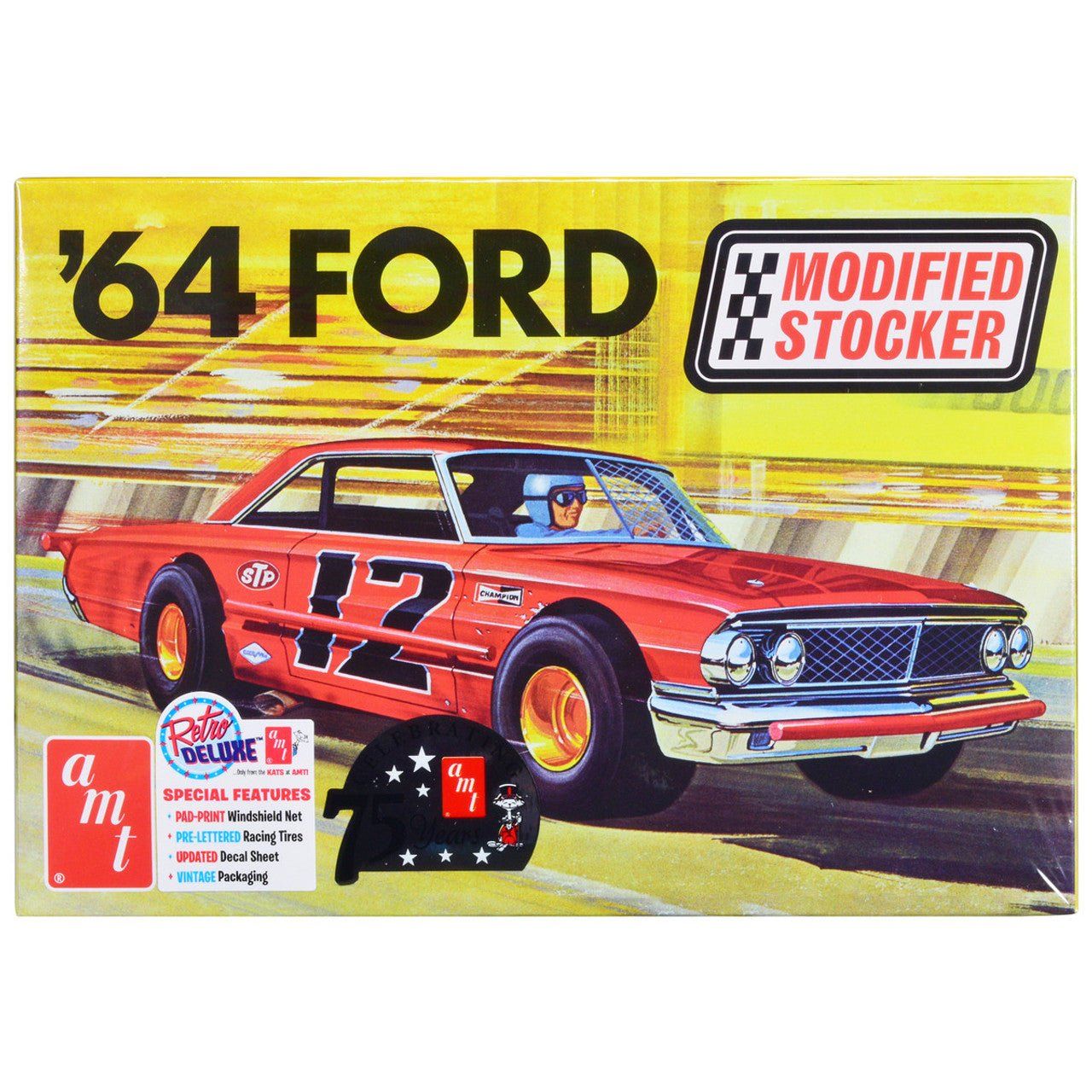AMT 1964 Ford Galaxie Modified Stocker 1/25 Scale Model Kit