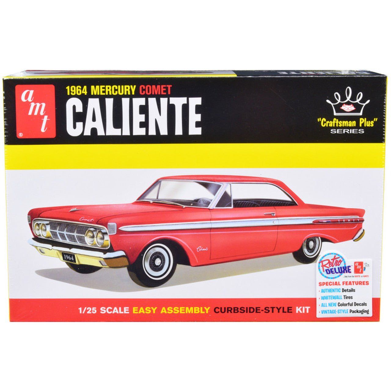 AMT 1964 Mercury Comet "Craftsman Plus Series" 1/25 Scale Model Kit