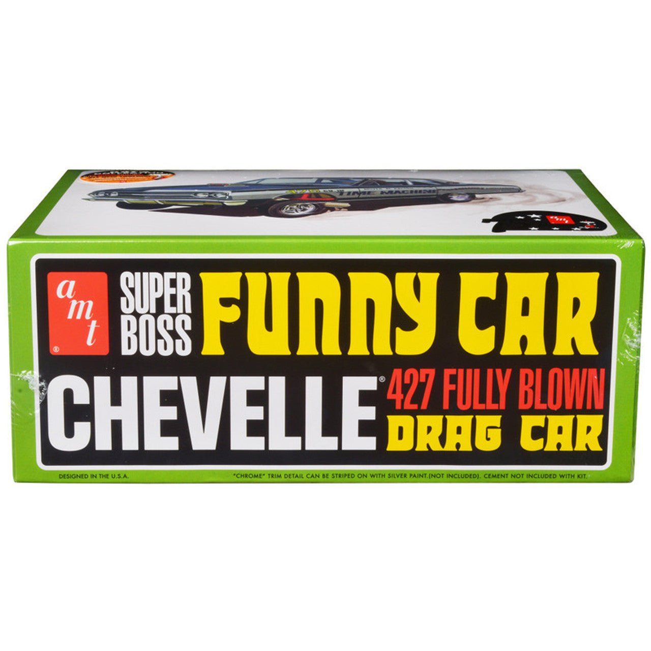 AMT 1965 Chevy Chevelle Awb "Time Machine" 1/25 Scale Model Kit