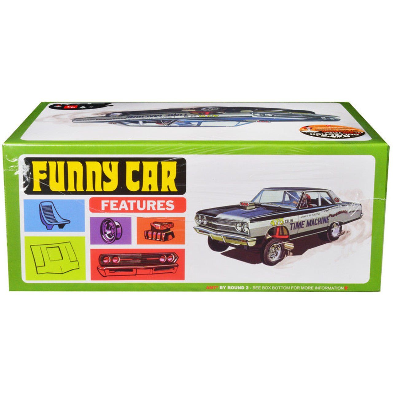 AMT 1965 Chevy Chevelle Awb "Time Machine" 1/25 Scale Model Kit