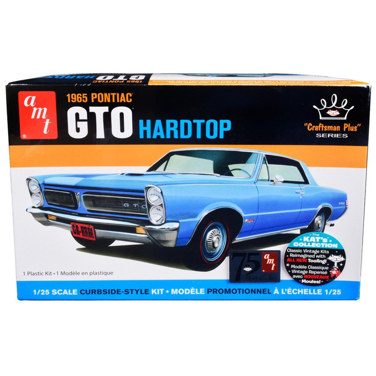 AMT 1965 Pontiac GTO Hardtop Craftsman Plus 1/25 Scale Model Kit
