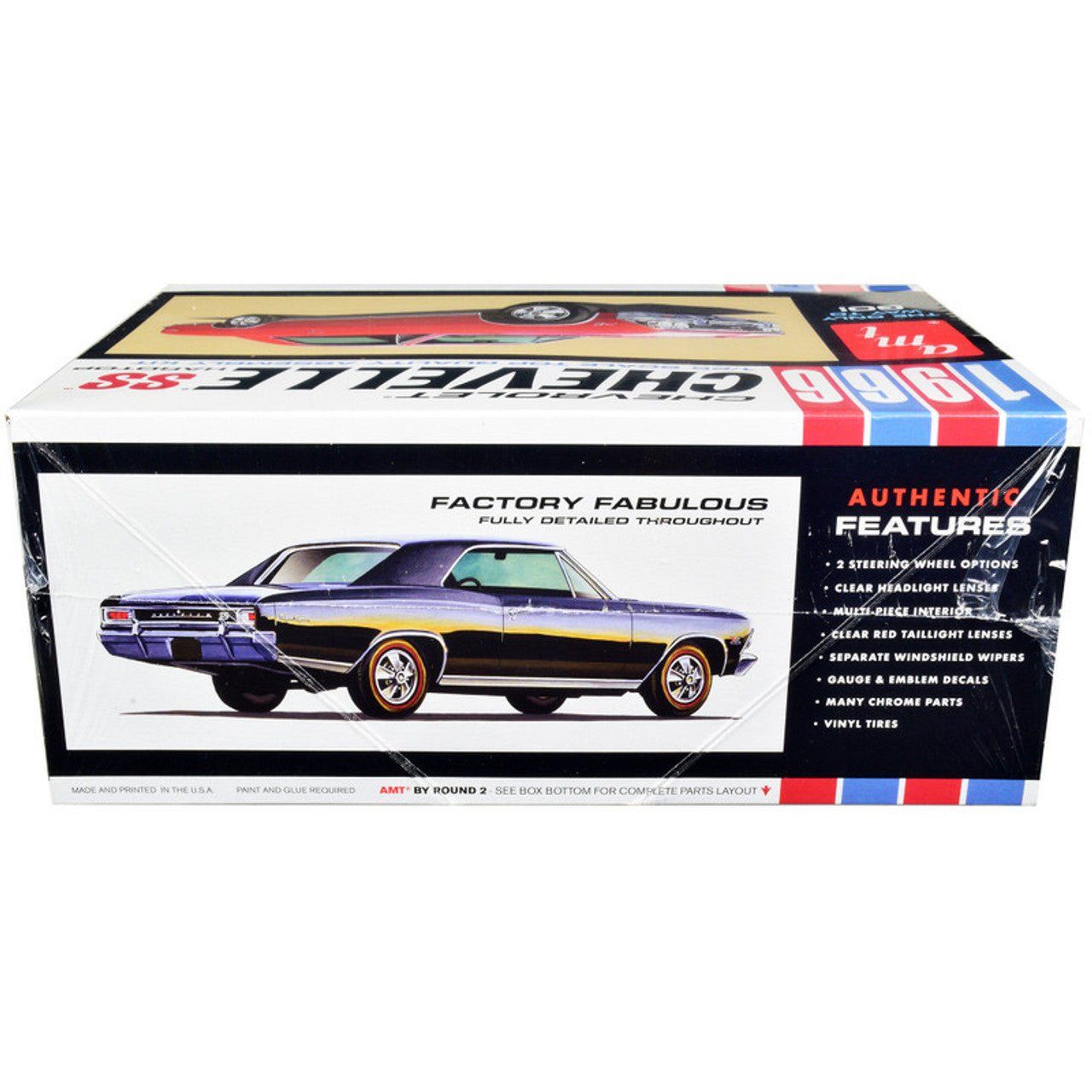 AMT 1966 Chevy Chevelle SS 1/25 Scale Model Kit