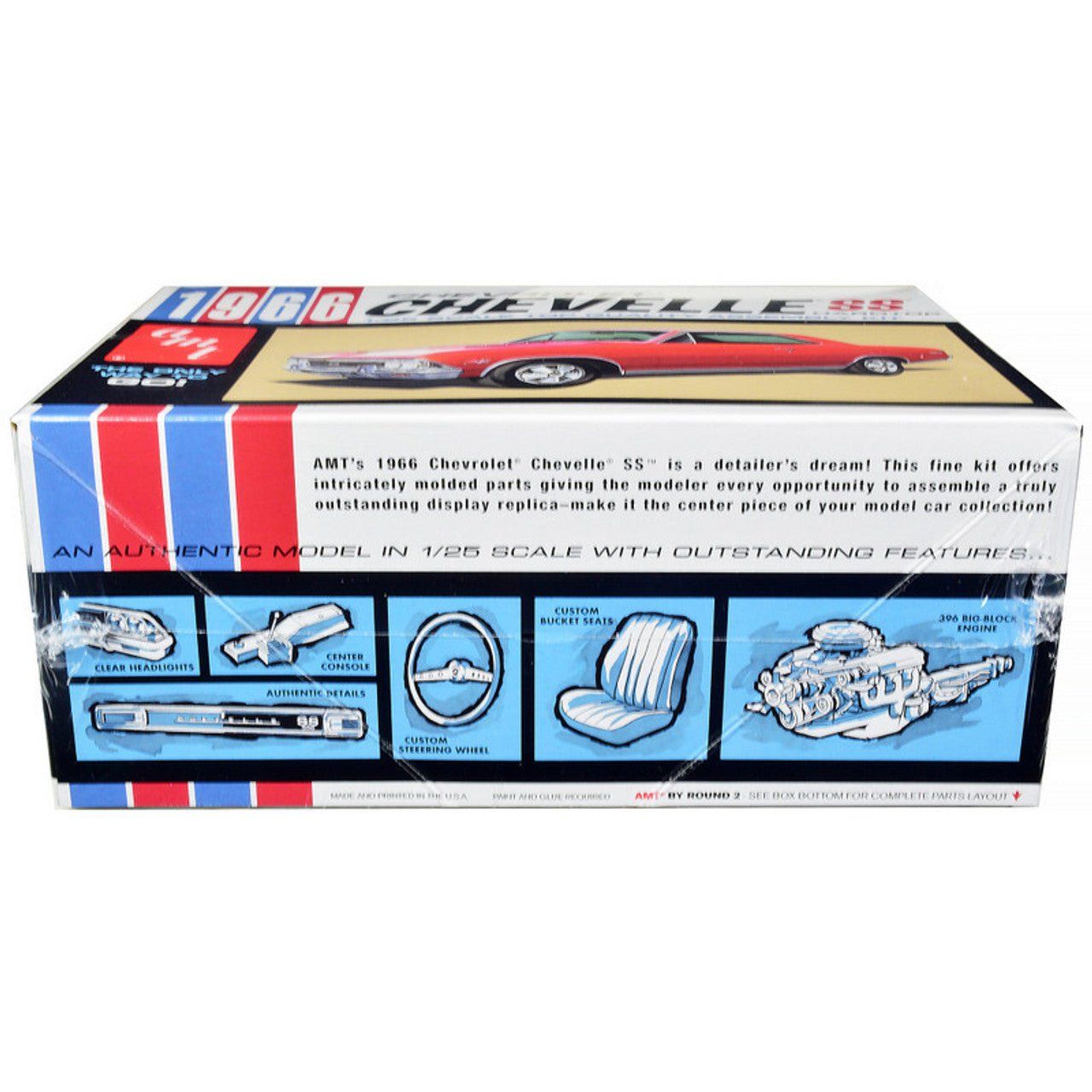 AMT 1966 Chevy Chevelle SS 1/25 Scale Model Kit