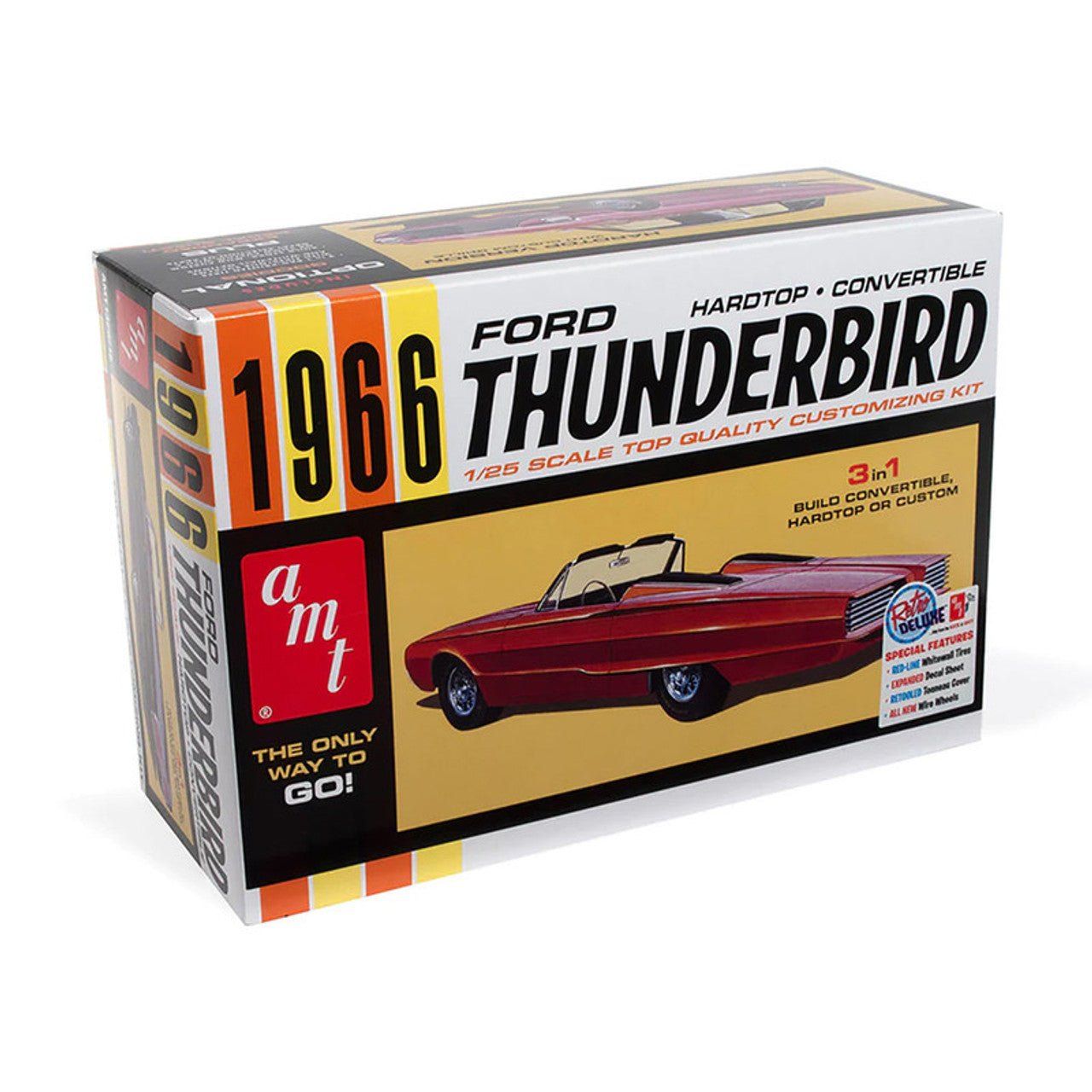 AMT 1966 Ford Thunderbird Hardtop/Convertible 1/25 Scale Model Kit