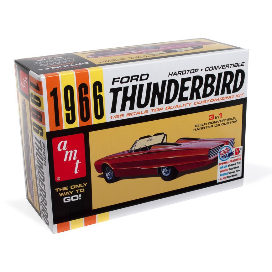 AMT 1966 Ford Thunderbird Hardtop/Convertible 1/25 Scale Model Kit