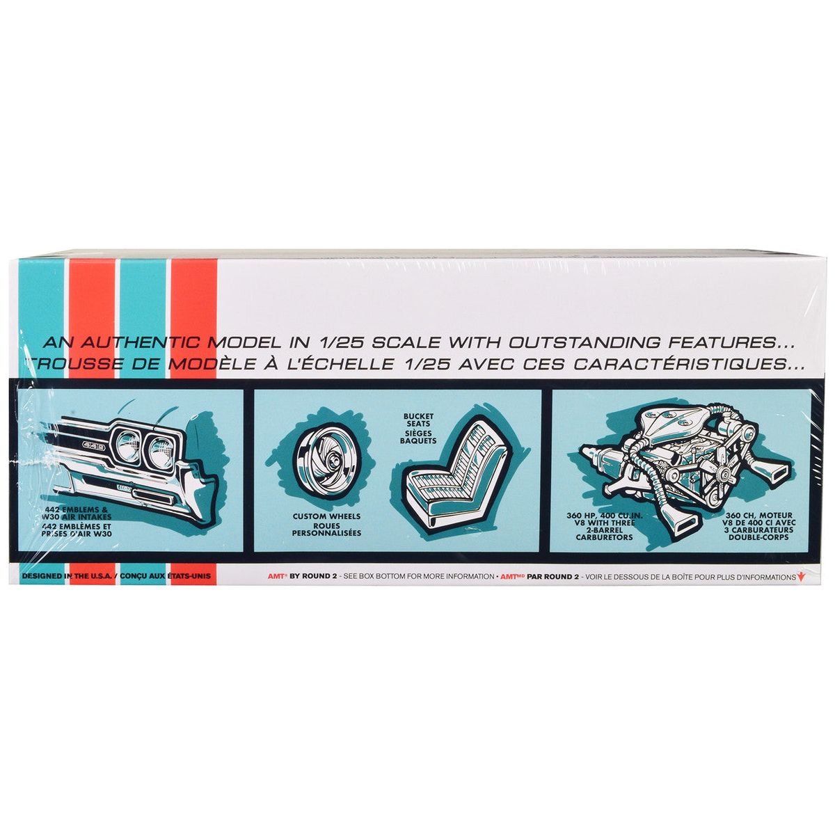 AMT 1966 Oldsmobile 442 Hardtop 1/25 Scale Model Kit