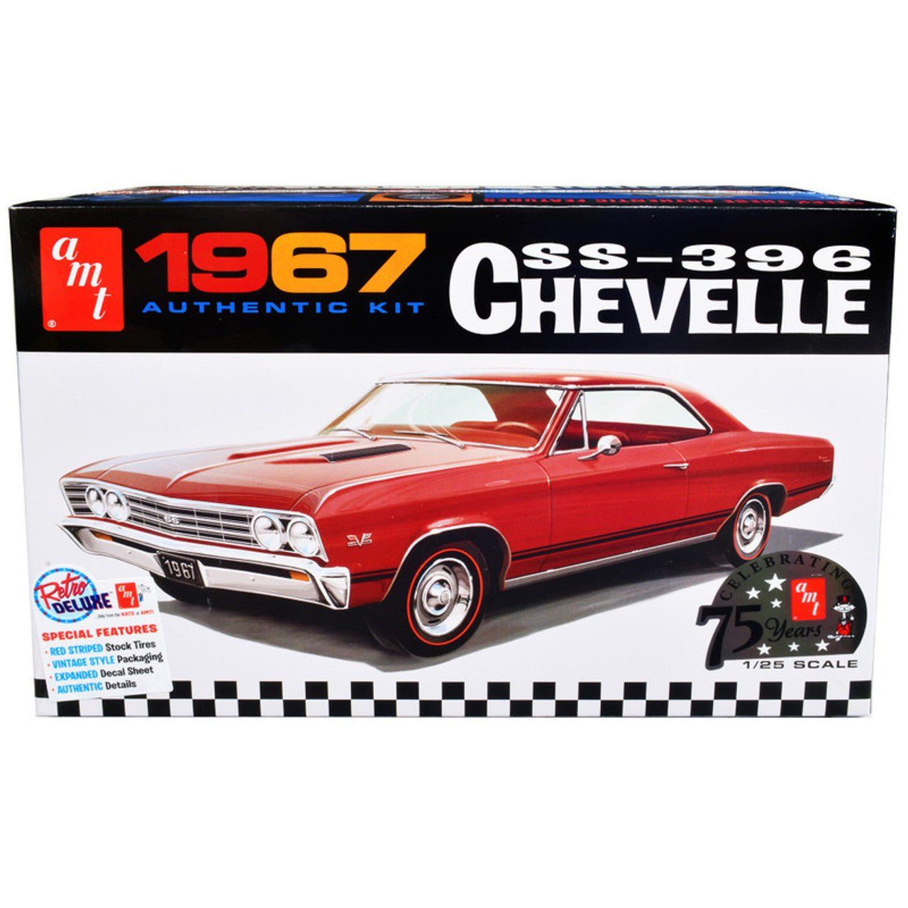 AMT 1967 Chevrolet Chevelle SS396 1/25 Scale Model Kit