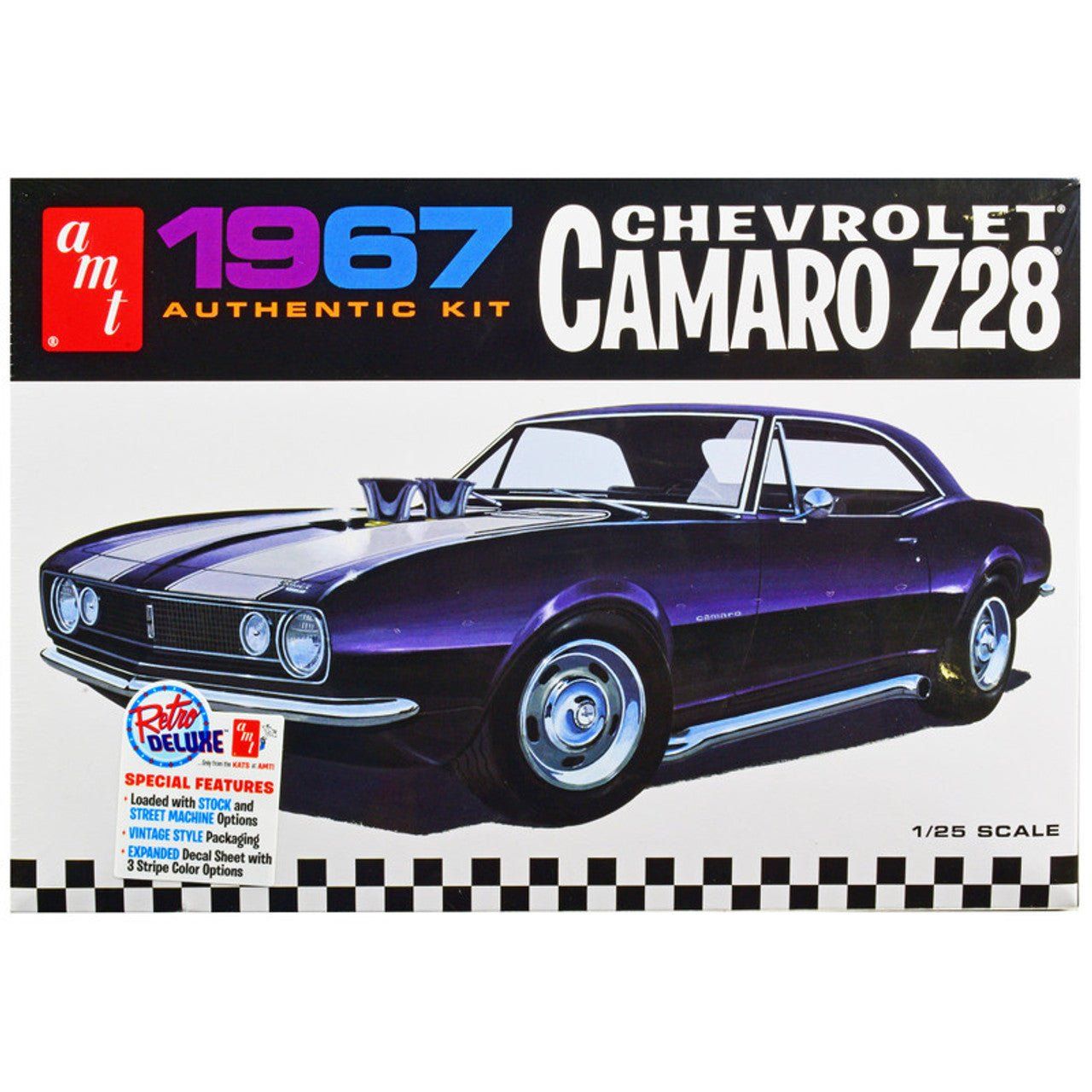 AMT 1967 Chevy Camaro Z28 1/25 Scale Model Kit