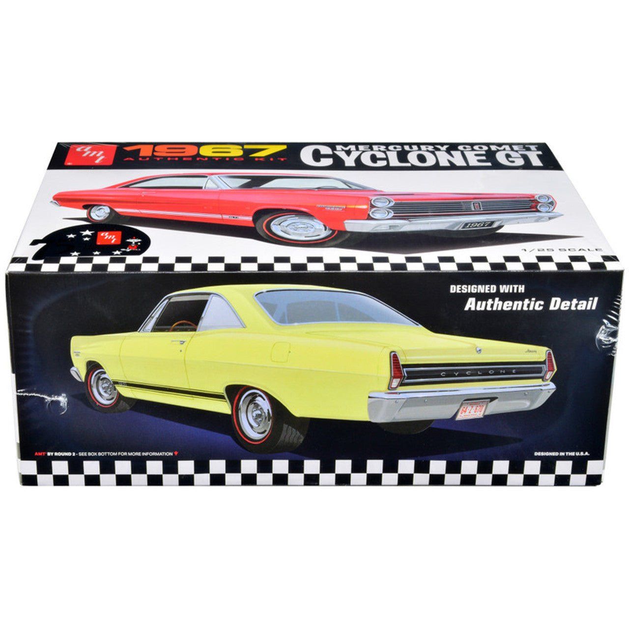 AMT 1967 Mercury Cyclone GT 1/25 Scale Model Kit