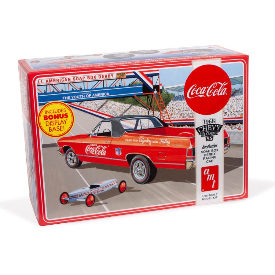 AMT 1968 Chevy El Camino SS (Coca-Cola) 1/25 Scale Model Kit