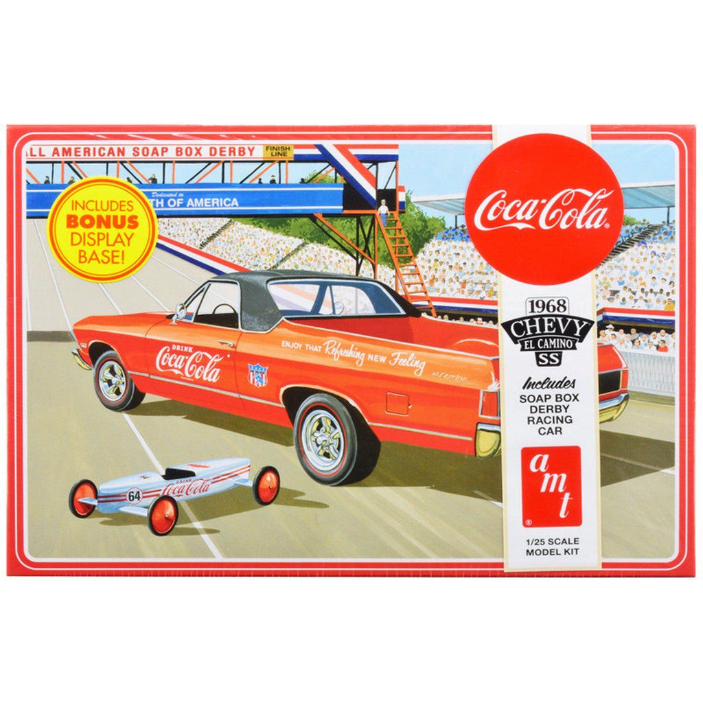 AMT 1968 Chevy El Camino SS (Coca-Cola) 1/25 Scale Model Kit