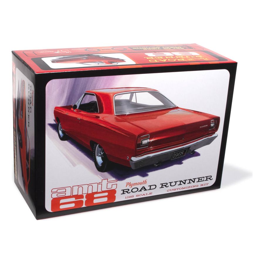 AMT 1968 Plymouth Road Runner Customizing Kit 1/25 Scale Model Kit