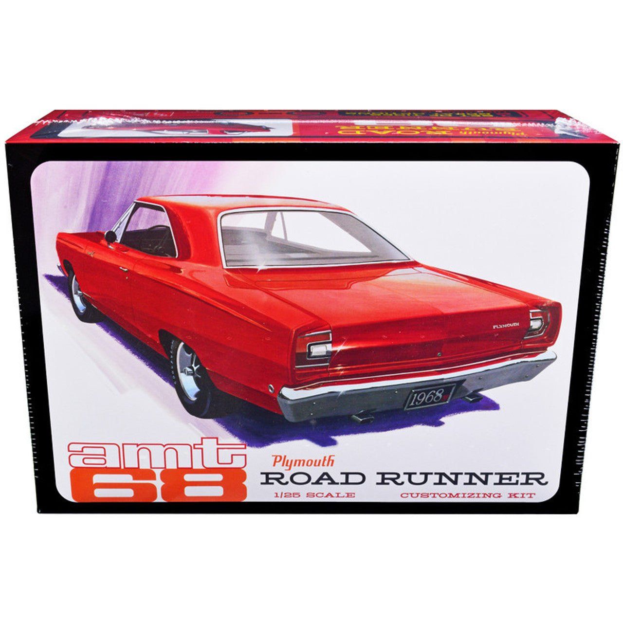 AMT 1968 Plymouth Road Runner Customizing Kit 1/25 Scale Model Kit