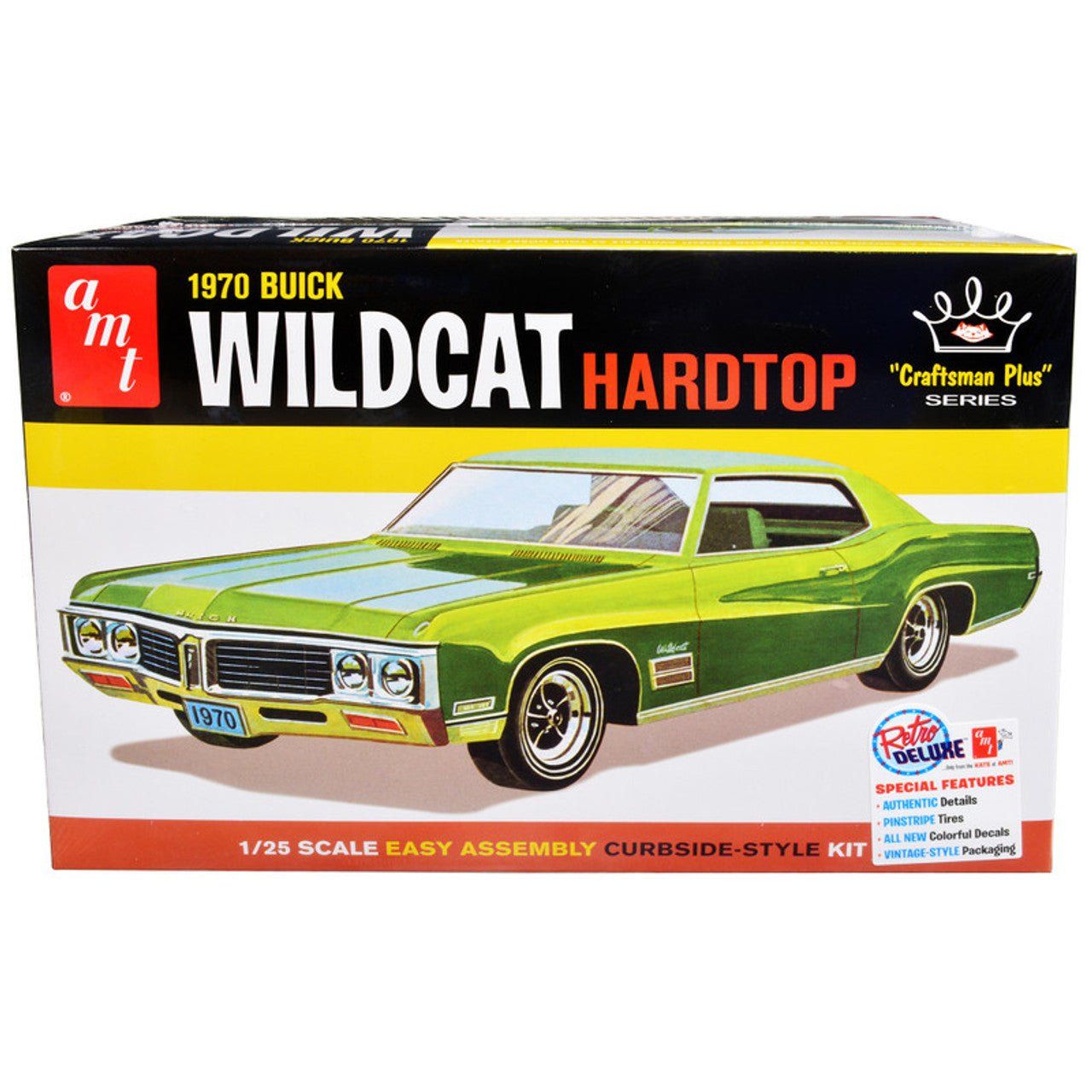 AMT 1970 Buick Wildcat Hardtop 1/25 Scale Model Kit