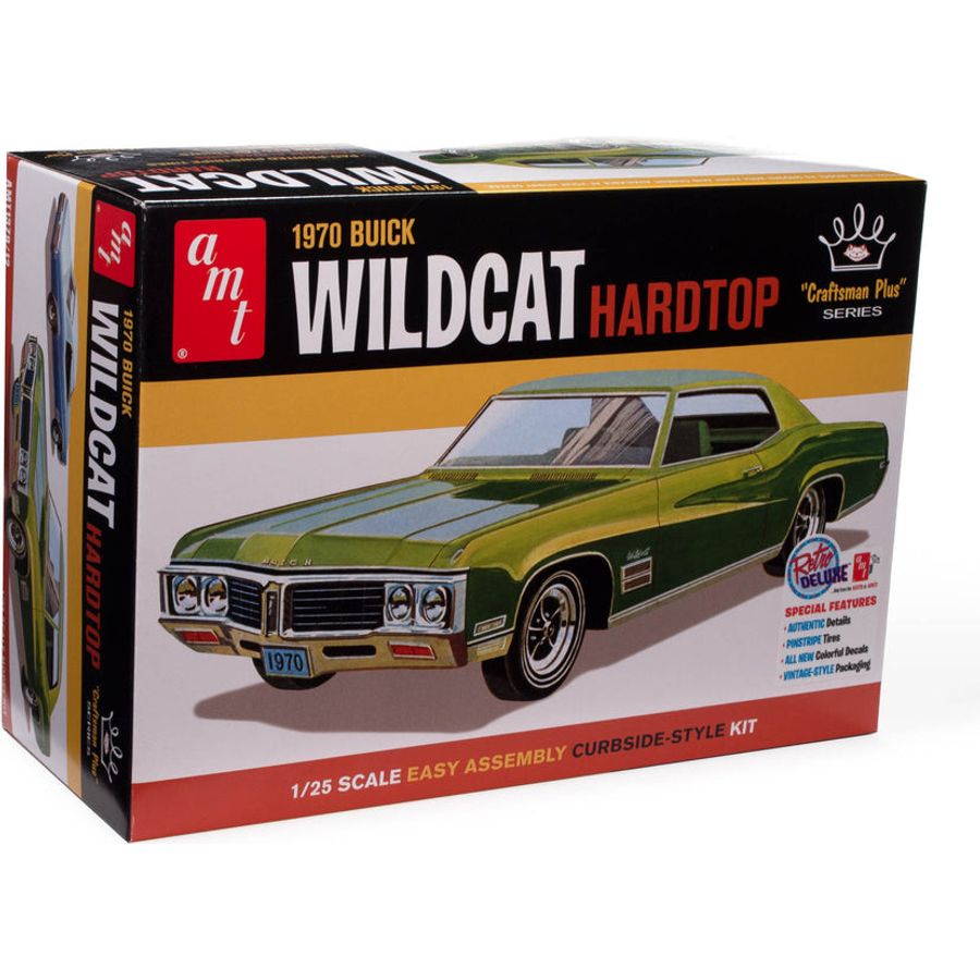 AMT 1970 Buick Wildcat Hardtop 1/25 Scale Model Kit