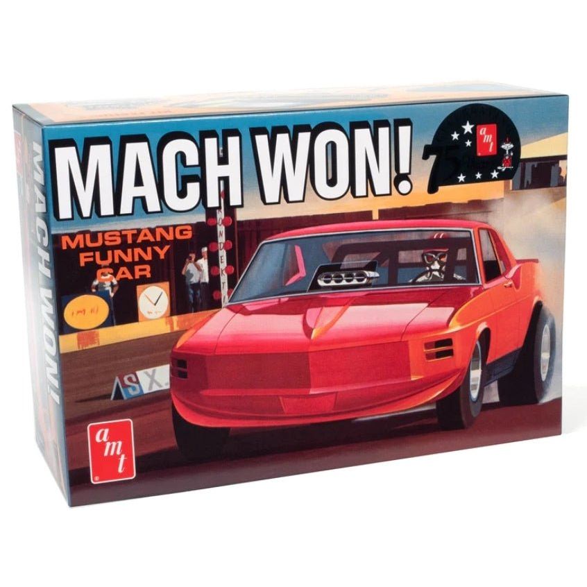 AMT 1970 Ford Mustang Funny Car Mach Won 1/25 Scale Model Kit