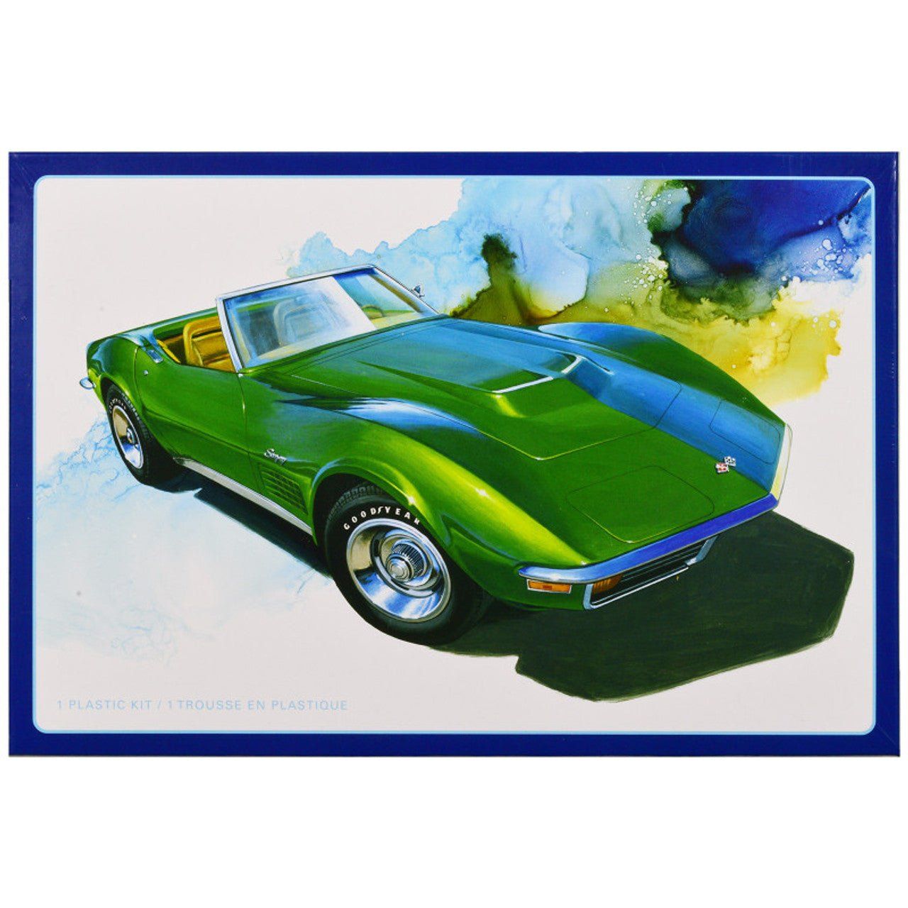 AMT 1972 Chevy Corvette Roadster 1/25 Scale Model Kit