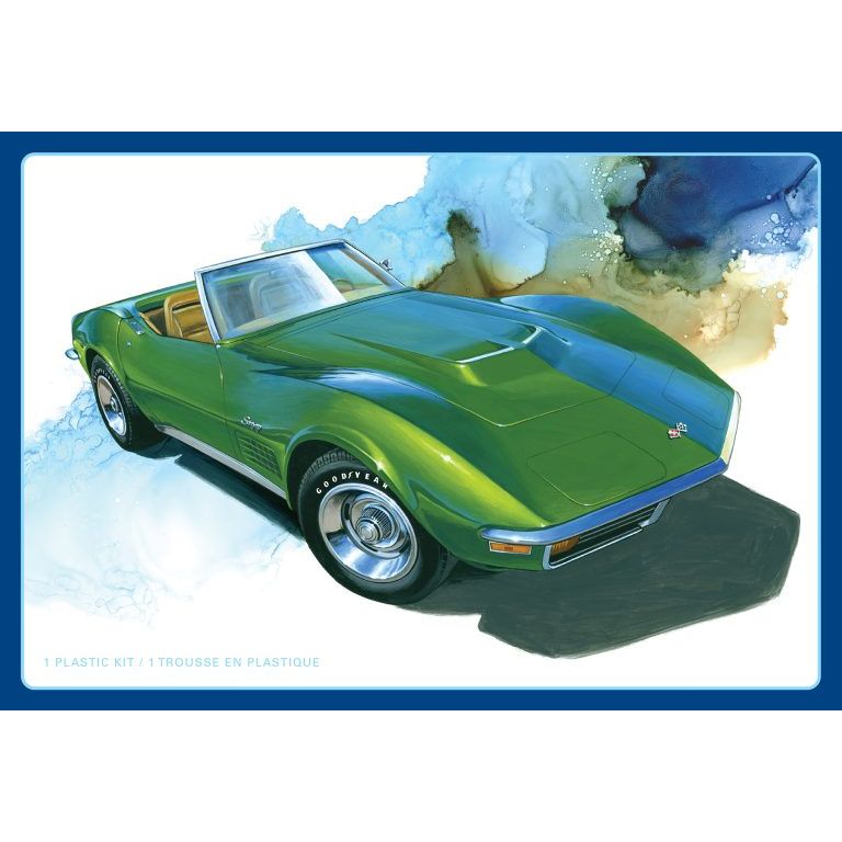 AMT 1972 Chevy Corvette Roadster 1/25 Scale Model Kit