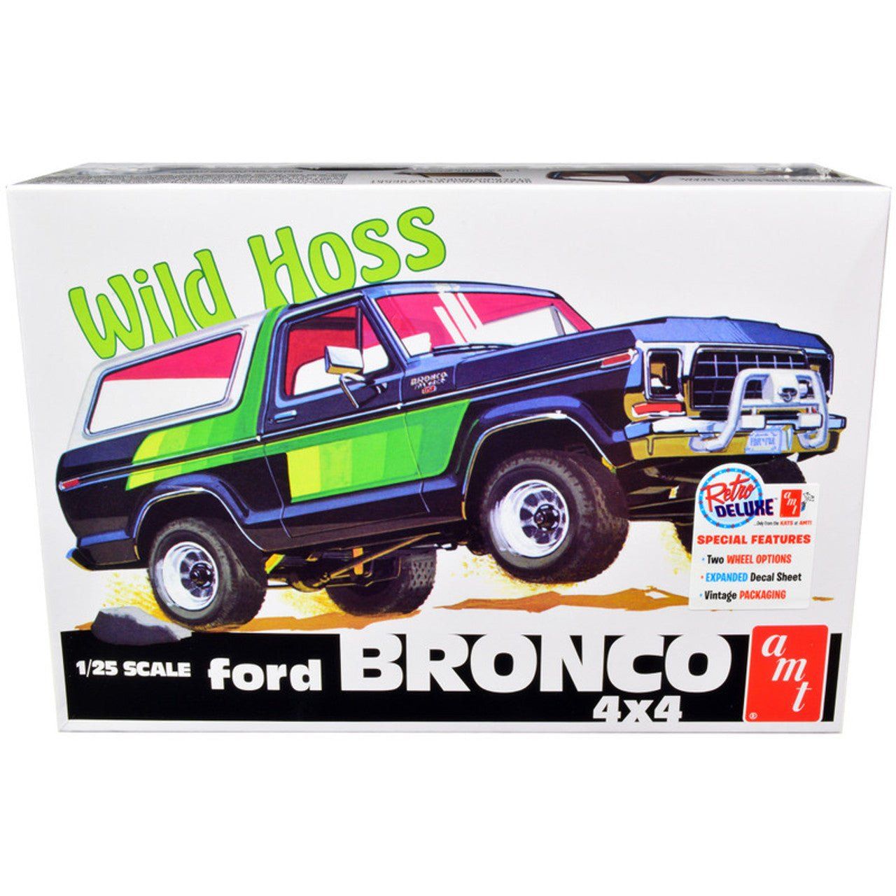 AMT 1978 Ford Bronco "Wild Hoss" 1/25 Scale Model Kit