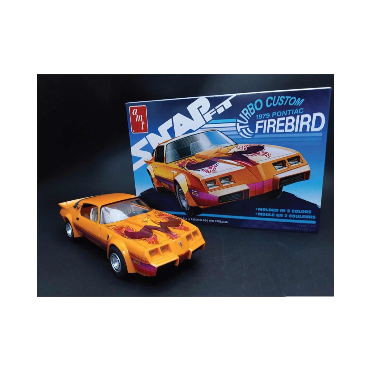 AMT 1979 Pontiac Firebird "Turbo Custom" (Snap) 1/25 Scale Model Kit