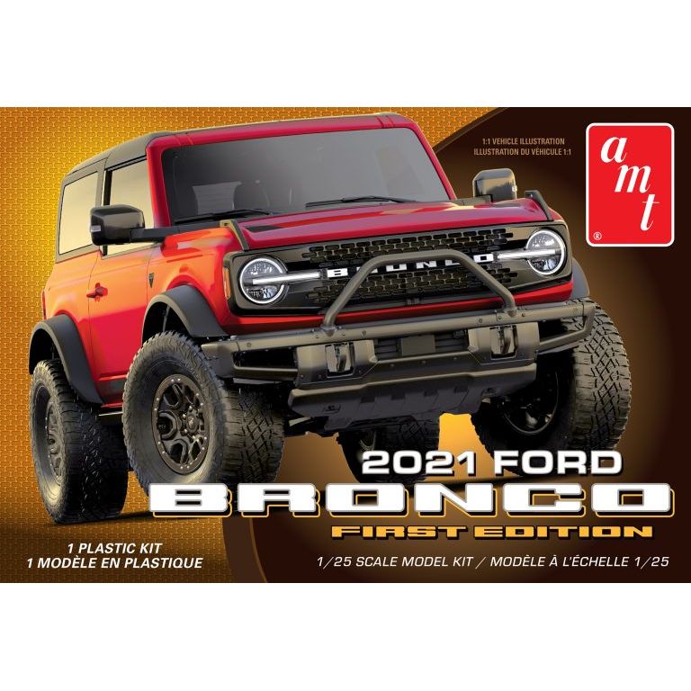 AMT 2021 Ford Bronco 1st Edition 1/25 Scale Model Kit