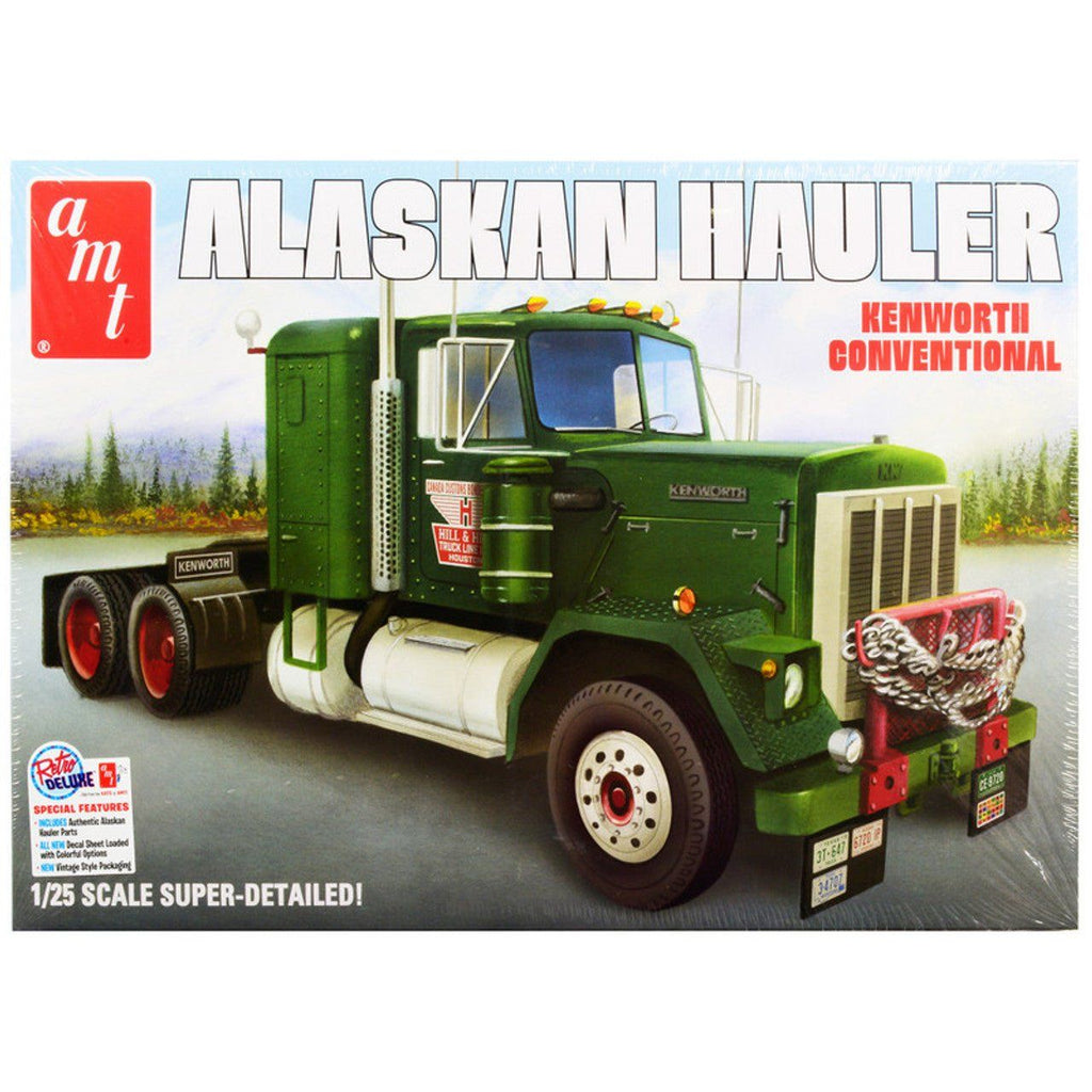 AMT Alaskan Hauler Kenworth Tractor 1/25 Scale Model Kit