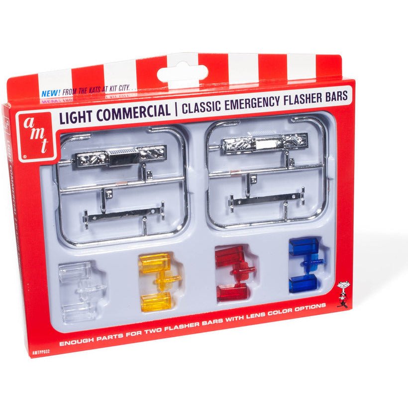AMT Classic Emergency Flasher Parts Pack 1/25 Scale Model Kit