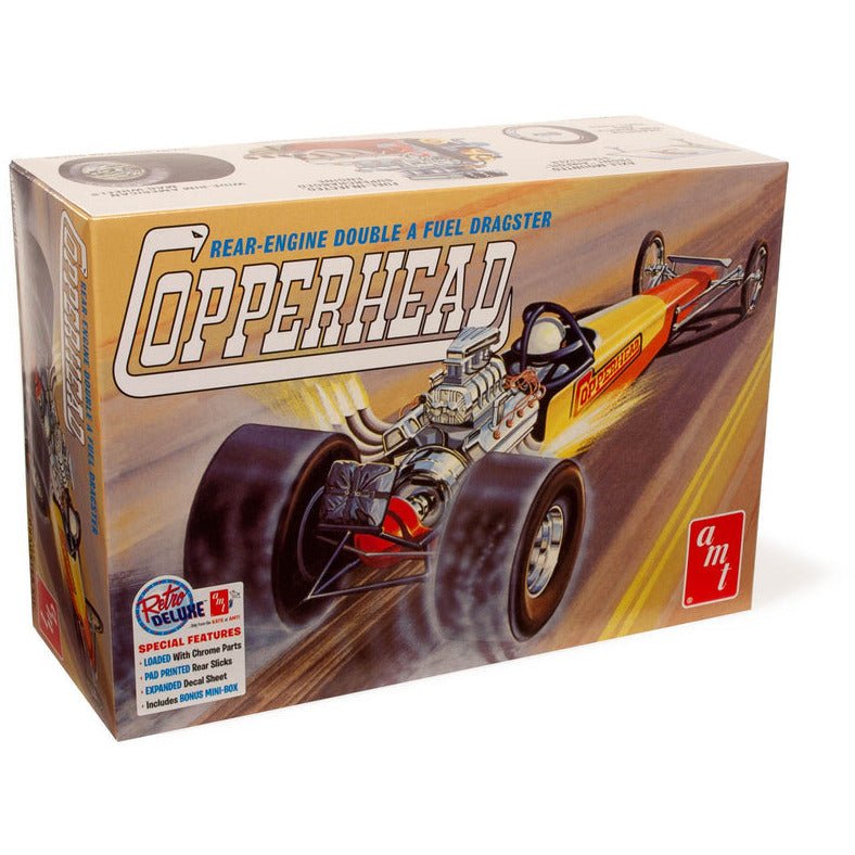 AMT Copperhead Rear-Engine Dragster 1/25 Scale Model Kit