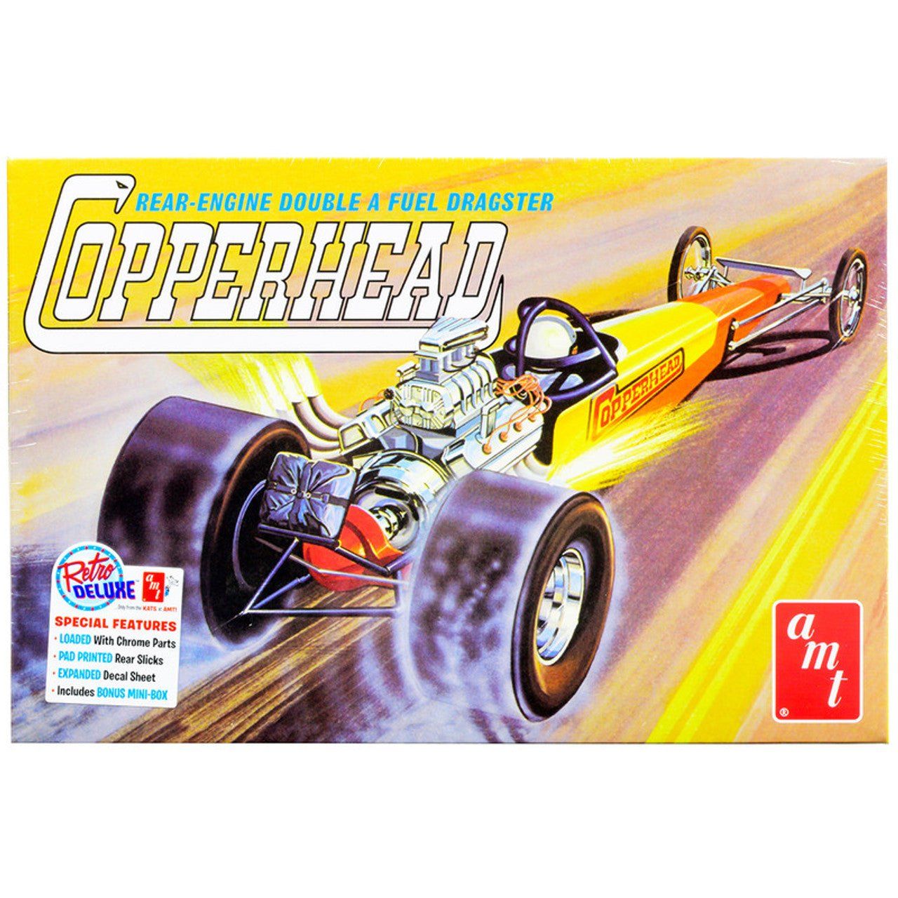 AMT Copperhead Rear-Engine Dragster 1/25 Scale Model Kit