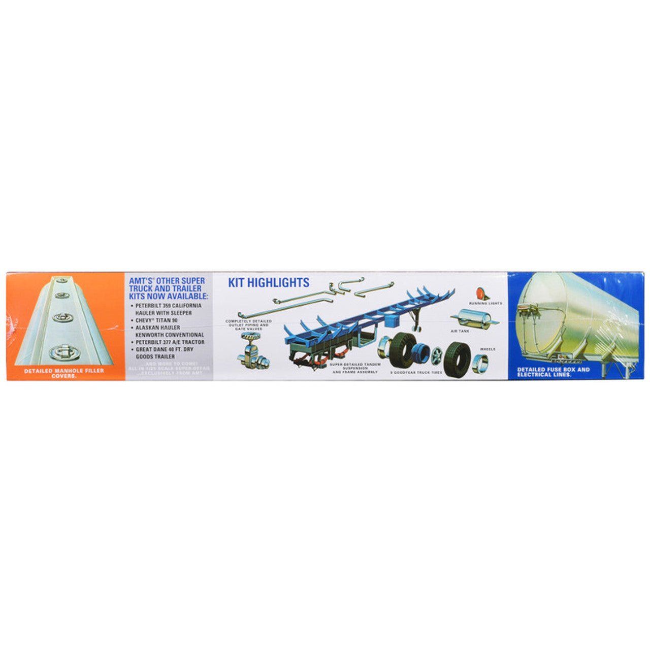 AMT Fruehauf Tanker Gulf 1/25 Scale Model Kit